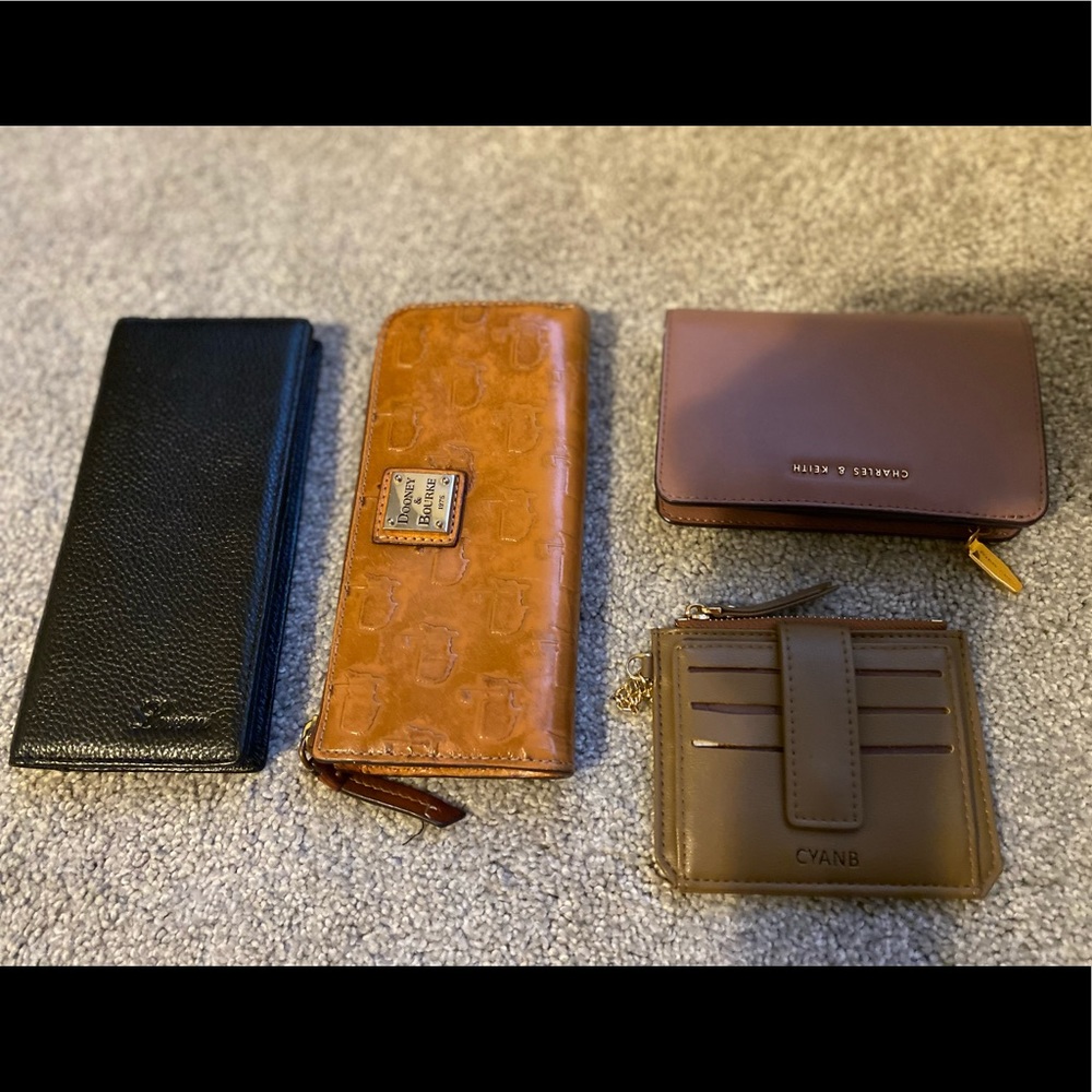 Women’s wallets various brands